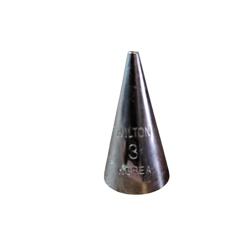 Wilton‎ Vintage Icing Piping Tips Set of 5 Korea Stainless Steel 3 16 21 67 104